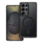 Case for Samsung S25 ULTRA Color Edge Mag Cover compatible with MagSafe black