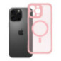 Case for iPhone 16 PRO MAX Full Matte Mag Cover compatible with MagSafe light pink