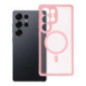 Case for Samsung S25 ULTRA Full Matte Mag Cover compatible with MagSafe light pink