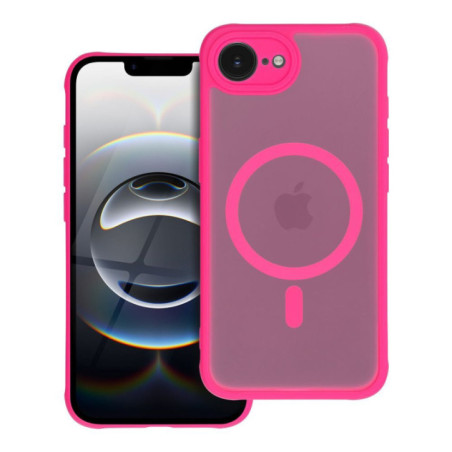 Case for iPhone 16e (SE 4 2025) / 17e Full Matte Mag Cover compatible with MagSafe pink