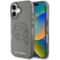 KARL LAGERFELD case for IPHONE 16 Pro KLHCP16LHKHDCELK (IML Rhinestones S K Head) black