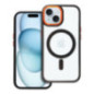 Case for iPhone 15 Color Edge Mag Cover compatible with MagSafe black-gold