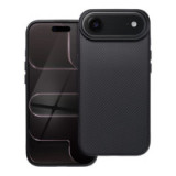 Case for iPhone 17 AIR Carbon Elite Mag Cover compatible with MagSafe black