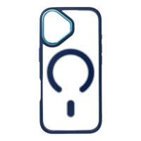 Case for iPhone 17 Color Edge Mag Cover compatible with MagSafe blue