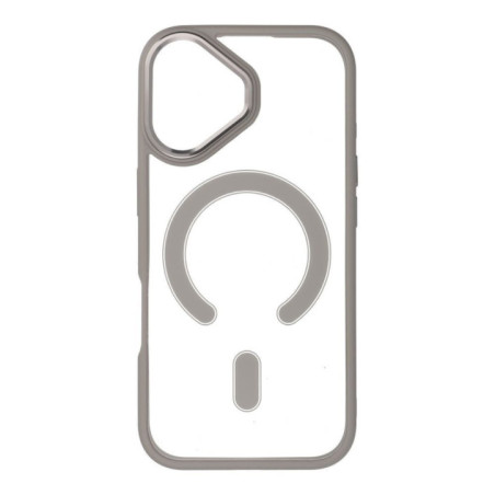 Case for iPhone 17 Color Edge Mag Cover zgodny z MagSafe titanium-gray