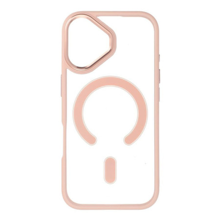 Case for iPhone 17 Color Edge Mag Cover compatible with MagSafe pink