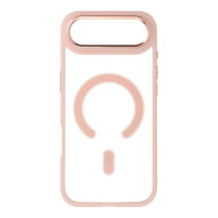 Case for iPhone 17 AIR Color Edge Mag Cover compatible with MagSafe pink