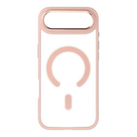 Case for iPhone 17 AIR Color Edge Mag Cover compatible with MagSafe pink