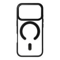 Case for iPhone 17 PRO Color Edge Mag Cover compatible with MagSafe black