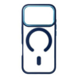 Case for iPhone 17 PRO Color Edge Mag Cover compatible with MagSafe blue