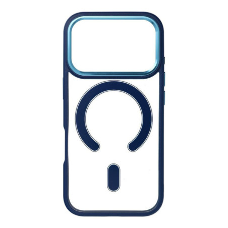 Case for iPhone 17 PRO Color Edge Mag Cover compatible with MagSafe blue
