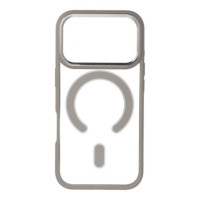 Case for iPhone 17 PRO Color Edge Mag Cover compatible with MagSafe titanium-gray