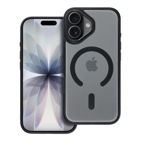 Case for iPhone 17 Matte Mag Cover compatible with MagSafe black