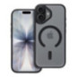 Case for iPhone 17 Matte Mag Cover compatible with MagSafe black