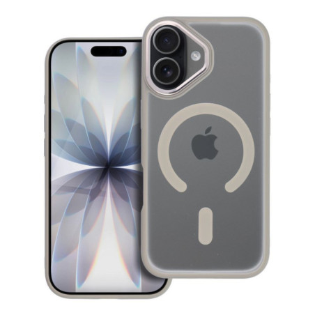 Case for iPhone 17 Matte Mag Cover compatible with MagSafe titanium