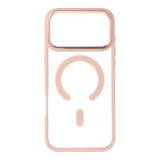 Case for iPhone 17 PRO MAX Color Edge Mag Cover compatible with MagSafe pink