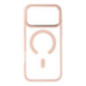 Case for iPhone 17 PRO MAX Color Edge Mag Cover compatible with MagSafe pink