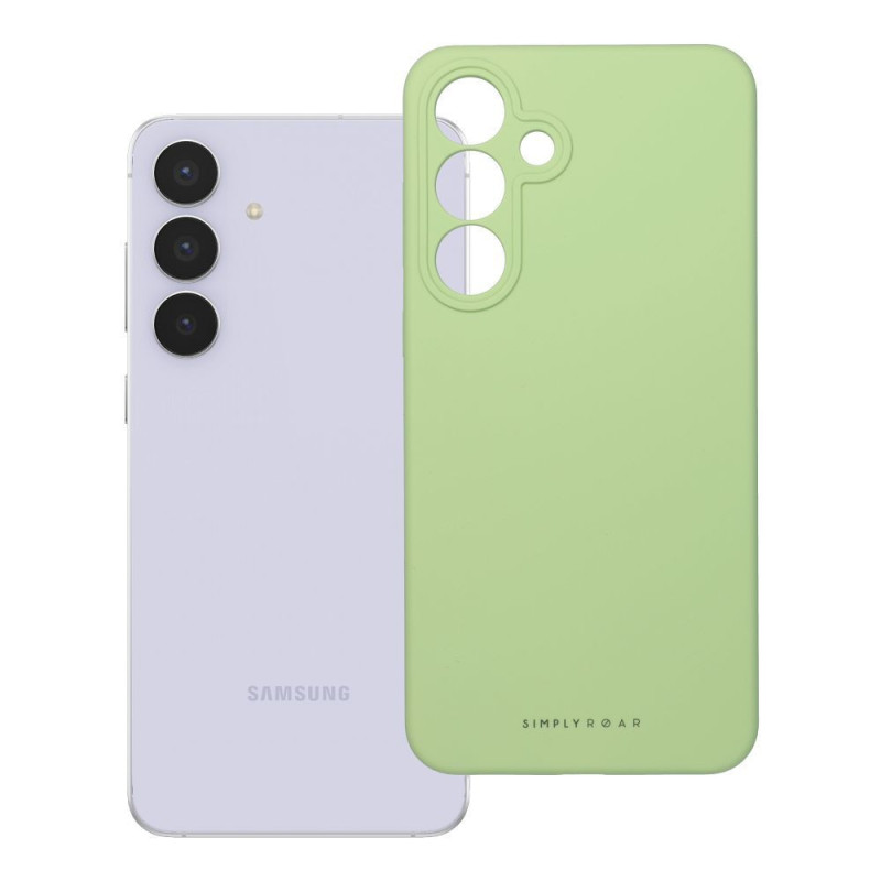 ROAR case CLOUD SKIN for SAMSUNG S25 FE Light green