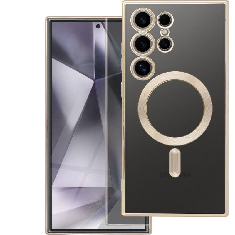 Case for Xiaomi Redmi 15C (173,16 x 81,07 x 8,2) Electro Mag Cover compatible with MagSafe gold Case for Xiaomi Redmi 15C (173,16 x 81,07 x 8,2) Electro Mag Cover compatible with MagSafe gold