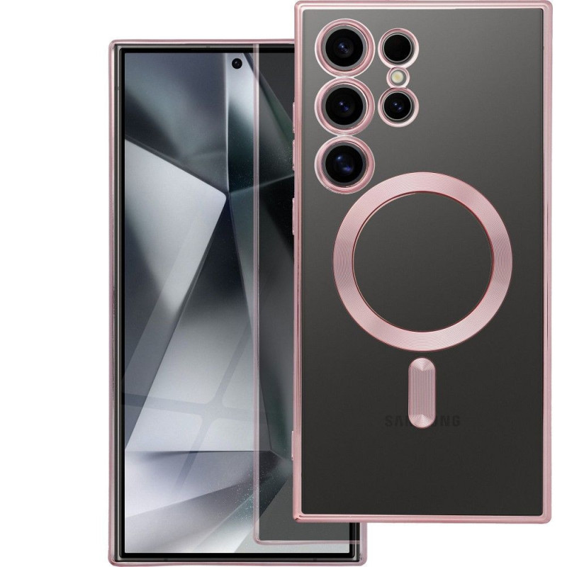 Case for Xiaomi Redmi 15C (173,16 x 81,07 x 8,2) Electro Mag Cover compatible with MagSafe gold-rose Case for Xiaomi Redmi 15C (173,16 x 81,07 x 8,2) Electro Mag Cover compatible with MagSafe gold-rose