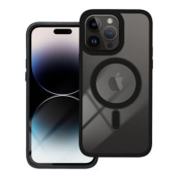 Case for iPhone 14 PRO MAX Color Edge Mag Cover compatible with MagSafe black