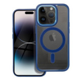 Case for iPhone 14 PRO Color Edge Mag Cover compatible with MagSafe blue