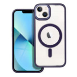 Case for iPhone 13 Color Edge Mag Cover compatible with MagSafe purple