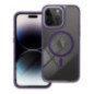 Case for iPhone 14 PRO MAX Color Edge Mag Cover compatible with MagSafe purple