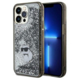 KARL LAGERFELD case for IPHONE 13 Pro Max KLHCP13XLKCNSK (Liquid Glitter C) transparent