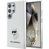 KARL LAGERFELD case for SAMSUNG S24 Ultra KLHCS24LHNCHTCT (IML NFT CHOUPETTE) transparent