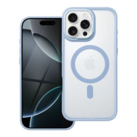 Case for iPhone 16 PRO MAX Matte Mag Cover compatible with MagSafe blue