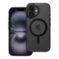 Case for iPhone 16 Color Edge Mag Cover compatible with MagSafe black