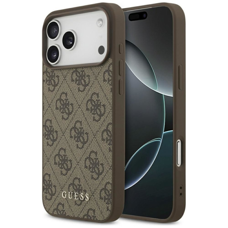 GUESS case for IPHONE 17 Pro Max GUHCP17XG4GFBR (PU 4G Classic) brown