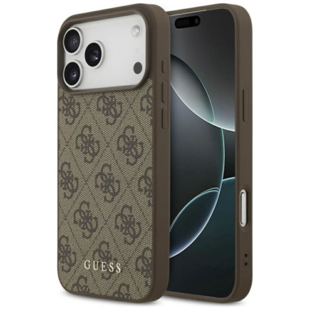 GUESS case for IPHONE 17 Pro Max GUHCP17XG4GFBR (PU 4G Classic) brown