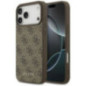 GUESS case for IPHONE 17 Pro Max GUHCP17XG4GFBR (PU 4G Classic) brown