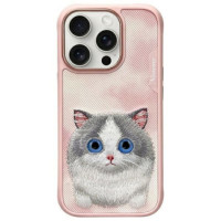 NIMMY case BIG EYED PET 2.0 Cat for IPHONE 16 Pro pink