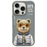 NIMMY case COOL&CUTE 2.0 Bear for IPHONE 16 Pro gray