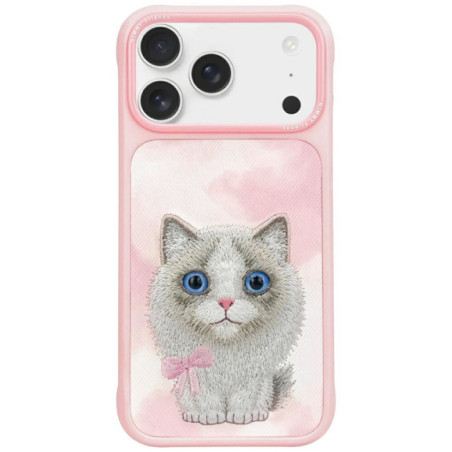 NIMMY case BIG EYED PET 2.0 Cat for IPHONE 17 pink