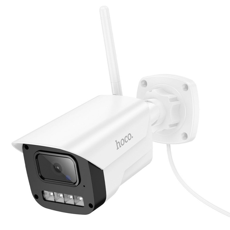Outdoor camera Hoco gun-type 3MP Full HD Wi-Fi D4 white