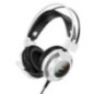 Wire headphones USB A + Jack 3,5 mm Hoco gaming 2 m W110 white