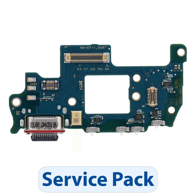 ServicePack Charging Board SAMSUNG S23 FE S711B GH96-16217A ServicePack Charging Board SAMSUNG S23 FE S711B GH96-16217A