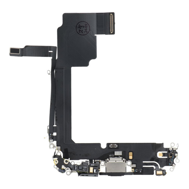 Charging flex USB for IPHONE 15 Pro Max black OEM