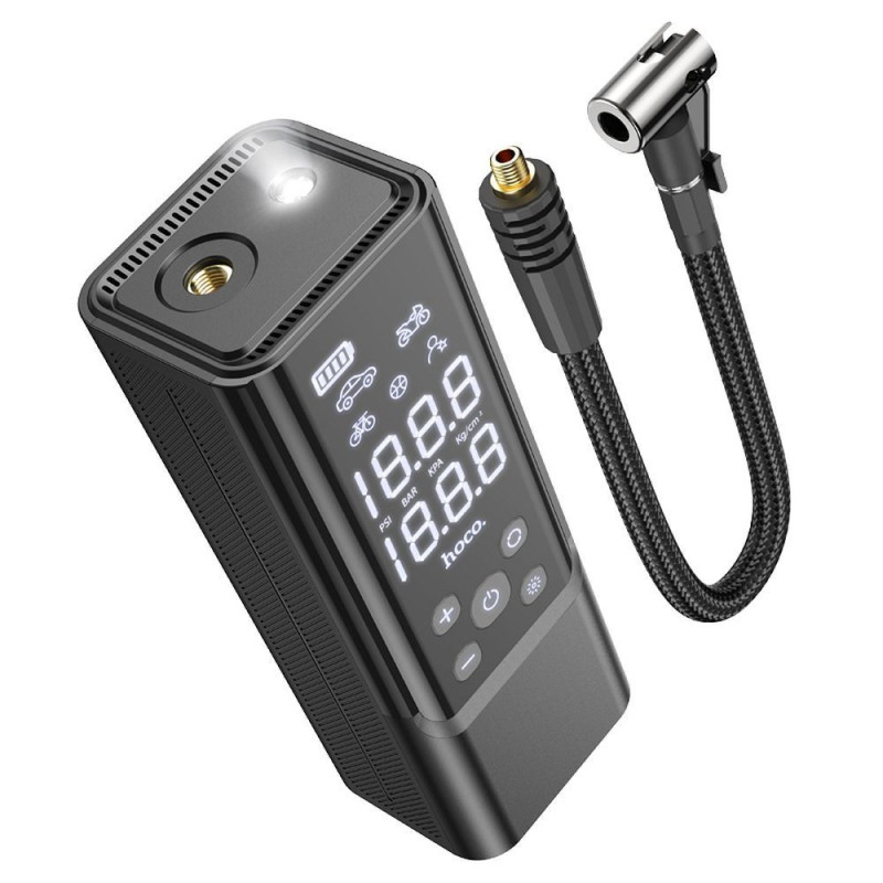 Car compressor Hoco wireless 5000mAh ZP7 black