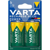 VARTA rechargeable battery R20 (Type D) 3000mAh Accu Power 2 pcs