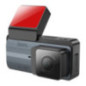 Dash cam for car Hoco with screen 3,69" 2K + rear camera 720P/25fps GPS DV12 silvery gray