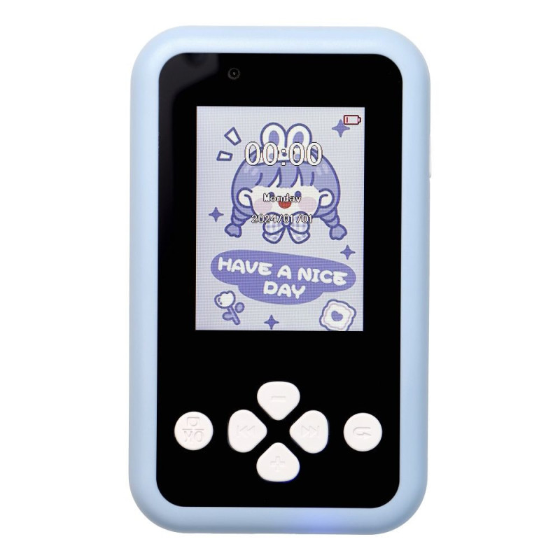 Game console for kids with IPS display 2,4" with buttons KDC-0027A blue