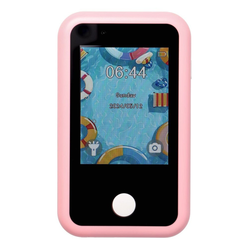 Game console for kids with touch screen 2,8" KDC-0027A pink