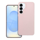 Case for Samsung S25 PLUS Leather Mag Cover compatible with MagSafe pink