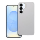 Case for Samsung S25 PLUS Leather Mag Cover compatible with MagSafe gray