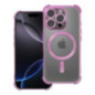 Case for iPhone 16 PRO Antishock Electro compatible with MagSafe purple
